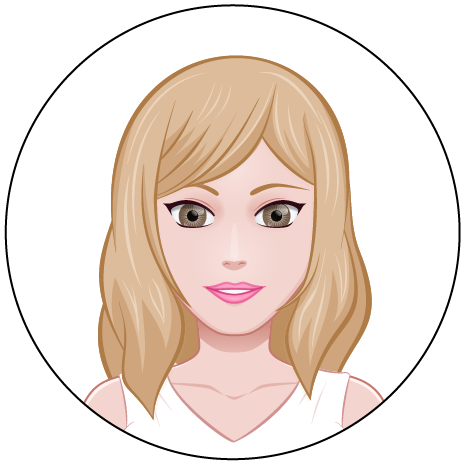 Avatar Émilie : Émilie est blonde. Elle a les yeux marron & porte un tee-shirt blanc.